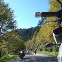 Motorcycle Riders on the Blue Ridge Parkway Motorcycle Riders on the Blue Ridge Parkway