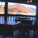 Our dining deck in the fall Our dining deck in the fall