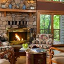 Gather for conversation by the fire