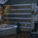 Jacuzzi and Fireplace