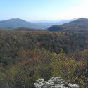 Beautiful view from the Blue Ridge Parkway