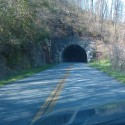 One of 2 tunnels on the Parkway for this ride